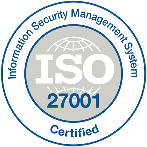 ISO 27001 - certificate