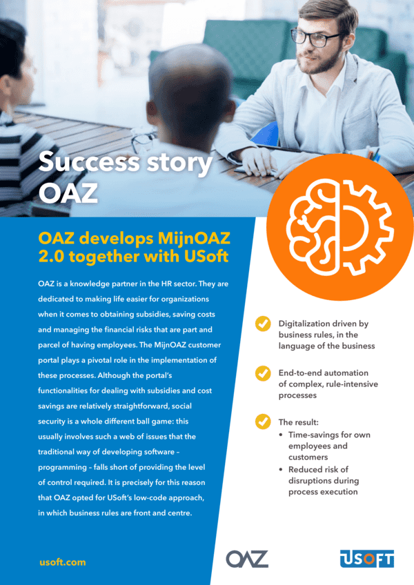 Success Story - OAZ - USoft - Cover - ENG